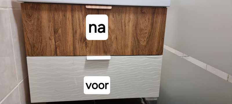 Lees meer over het artikel Badkamer meubel Wrappen